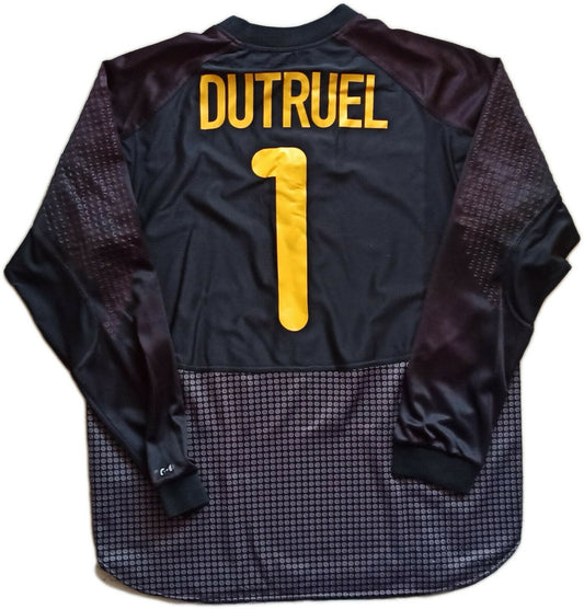 maglia calcio vintage Barcelona portiere goalkeeper Nike DRI FIT DUTRUEL