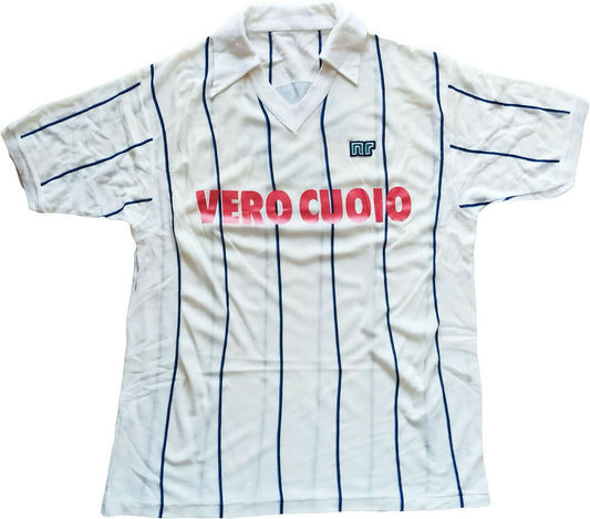 maglia calcio vintage Ennerre Pisa Calcio VERO CUOIO lanetta 1983-1984 52 shirt