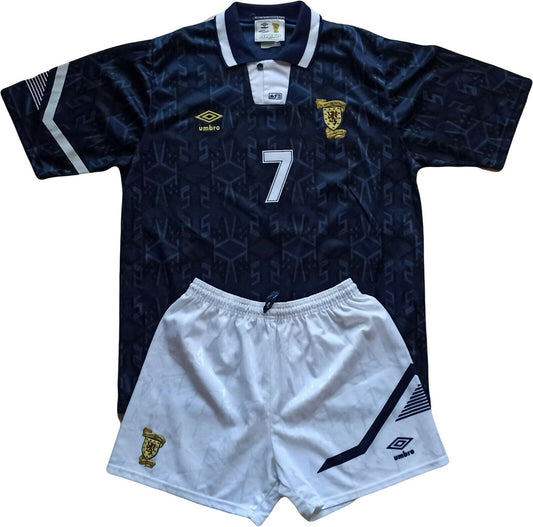 maglia calcio vintage DURIE scozia umbro 1992 scotland jersey retro scottish