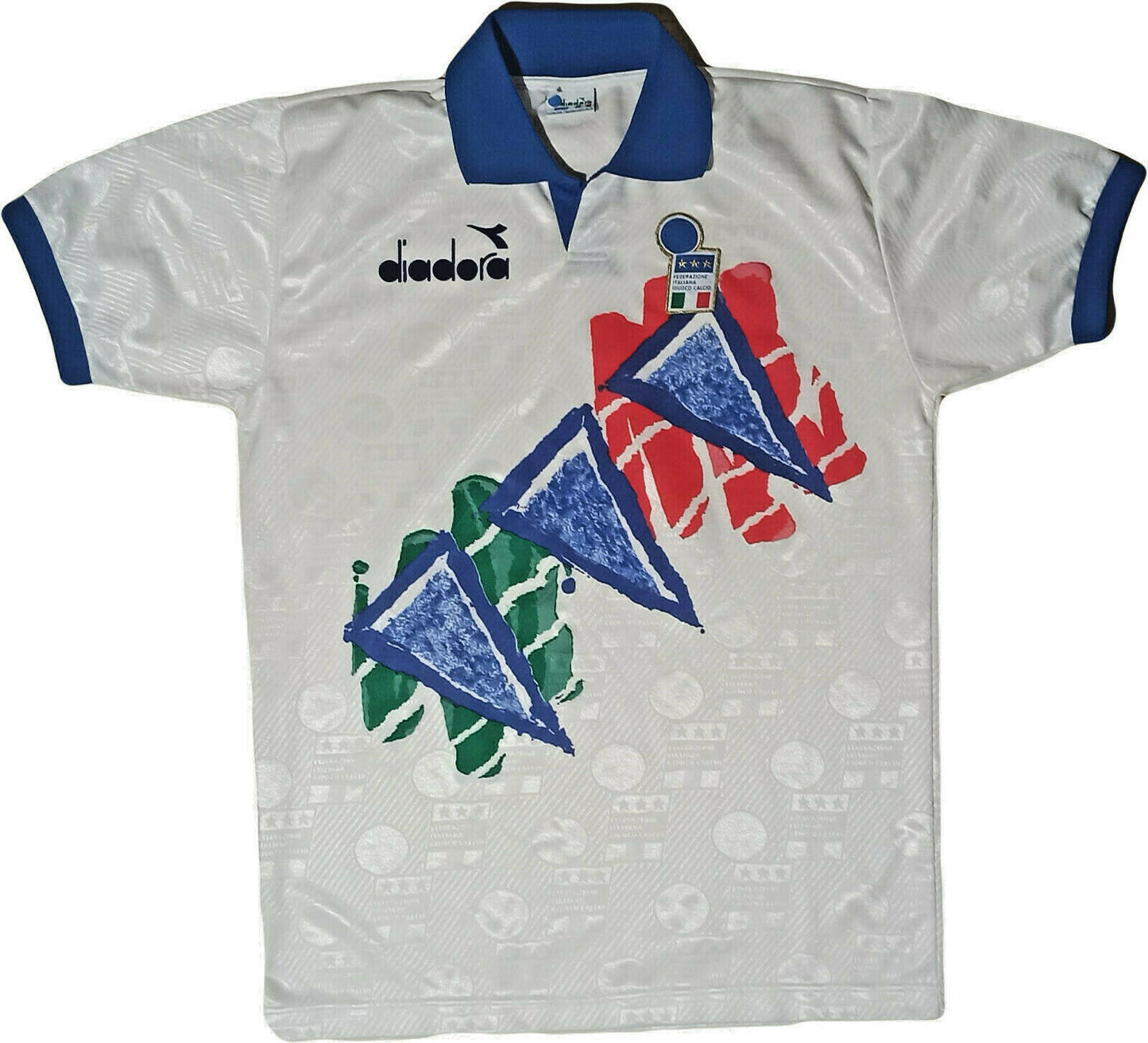 maglia calcio vintage Italia 1988 Diadora Roberto Baggio Training shirt jersey