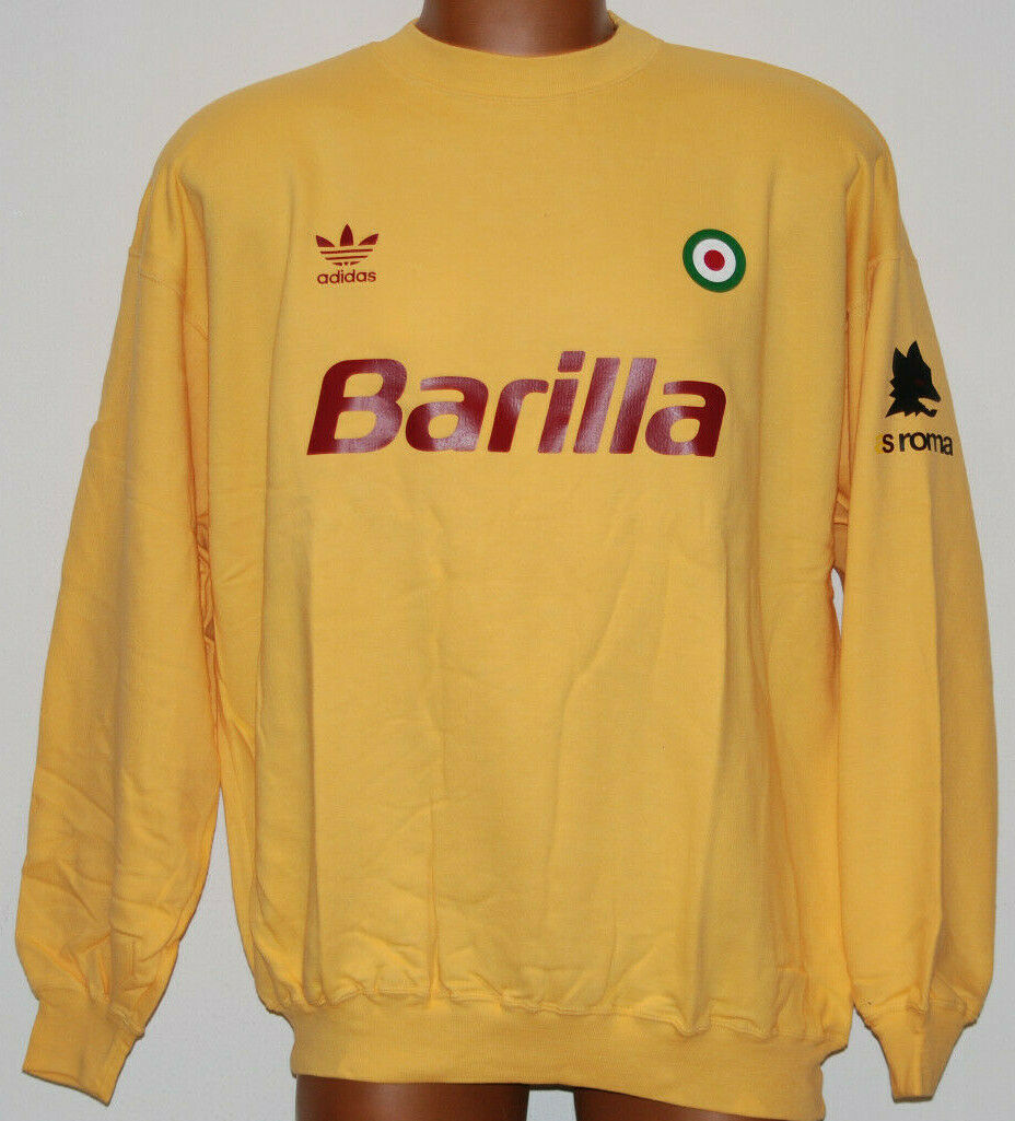 maglia roma vintage barilla Felpa hoodie sweatshir ultras NOS 1989-90 / 91