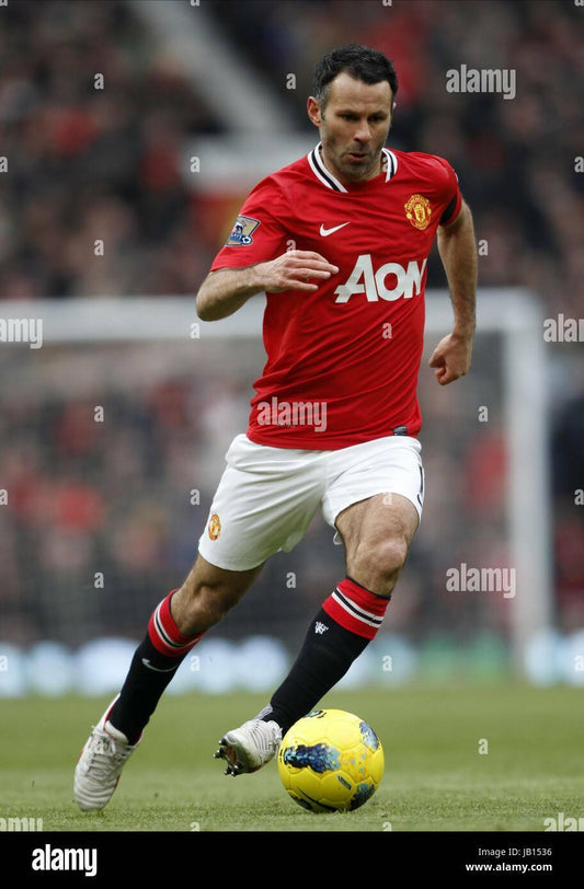 maglia manchester united Giggs #11 2012 2013 AON XL CR7 jersey premier