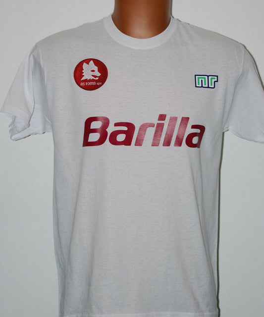 maglia roma vintage barilla anni 80 cotone ultras stadio 80s NOS 1988 1989