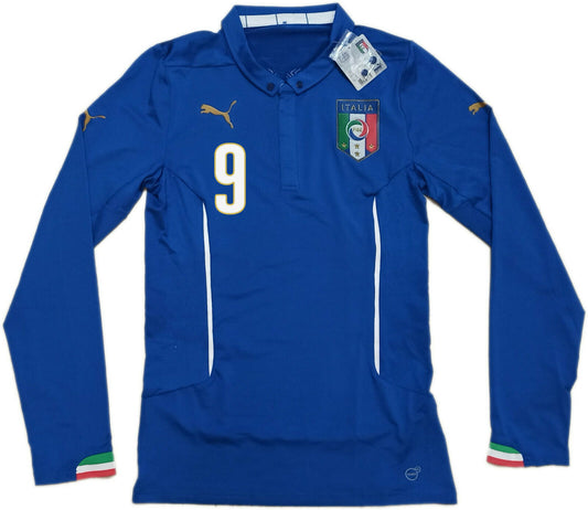 maglia Balotelli Puma italia match worn *player issue* magazzino nuova preparata