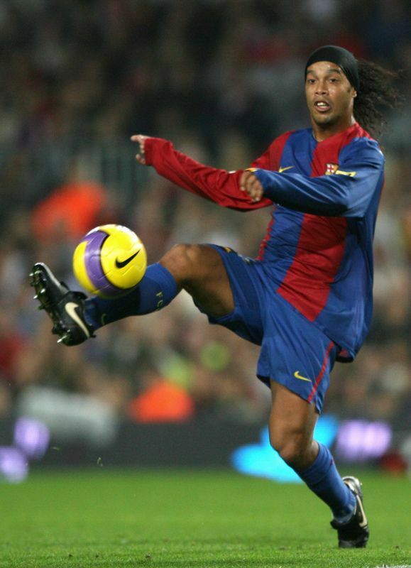 Camiseta ronaldinho barcelona discount 2006