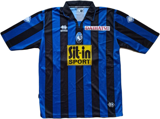 match worn atalanta Erreà Fissore maglia 2007 2008 shirt FRIENDLY pre season