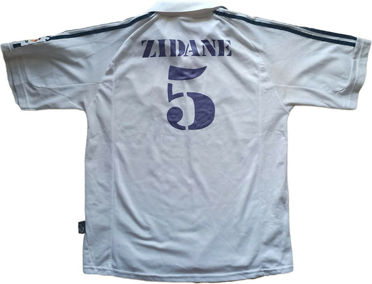 maglia calcio ZIDANE Real madrid adidas 2003 2004 xL home jersey vintage