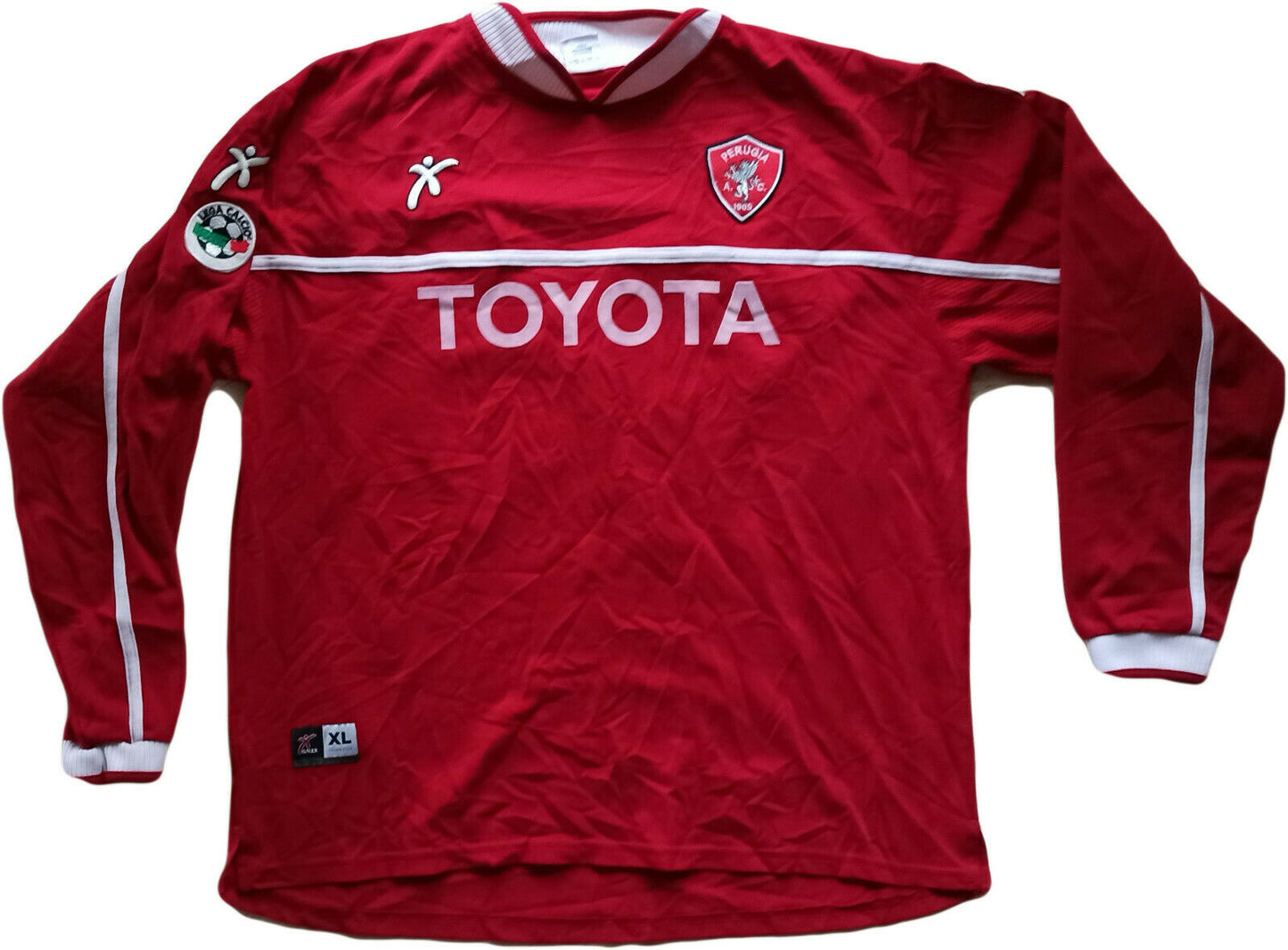 Match worn Perugia Diamoutene 2002 2003 TOYOTA Galex Serie A XL