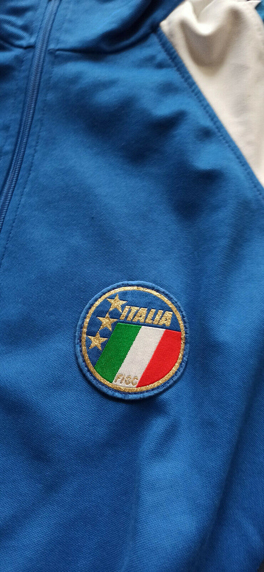 tuta giacca Italia 1990 World Cup felpa Diadora Baggio IP tracksuit track top L
