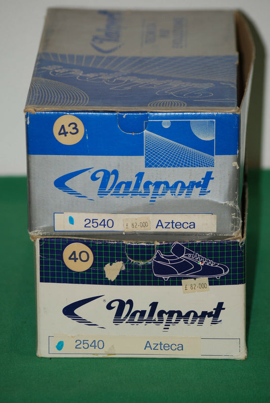 vintage Valsport Azteca Made in ITALY boots NOS shoes soccer 1970s deastock