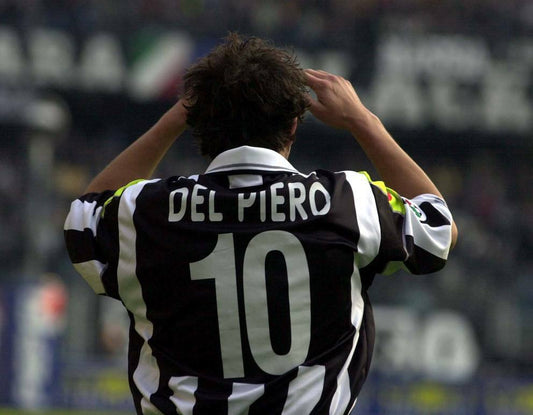 maglia juventus del piero Lotto 2000 2001 L home Serie A Tele+ jersey vintage