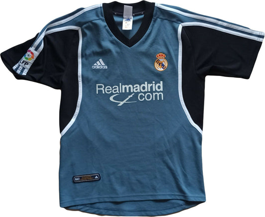 maglia calcio Real Madrid vintage ZIDANE Mobile camiseta 2001 2002 LFP camiseta