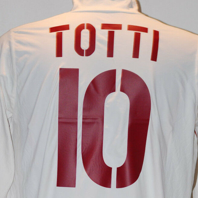 MAGLIA ROMA TOTTI  JERSEY SHIRT away 2003 2004 MAZDA KAPPA no MATCH WORN