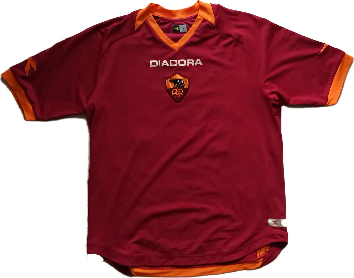 maglia roma Totti 2006 2007 Diadora Prodotto Ufficiale *SIGNED* Autografata S