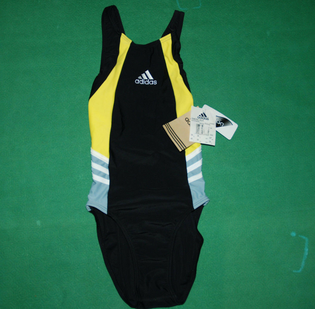 Vintage Adidas Equipment Swim wear Suit BNWT NOS bars suit 1 size 50