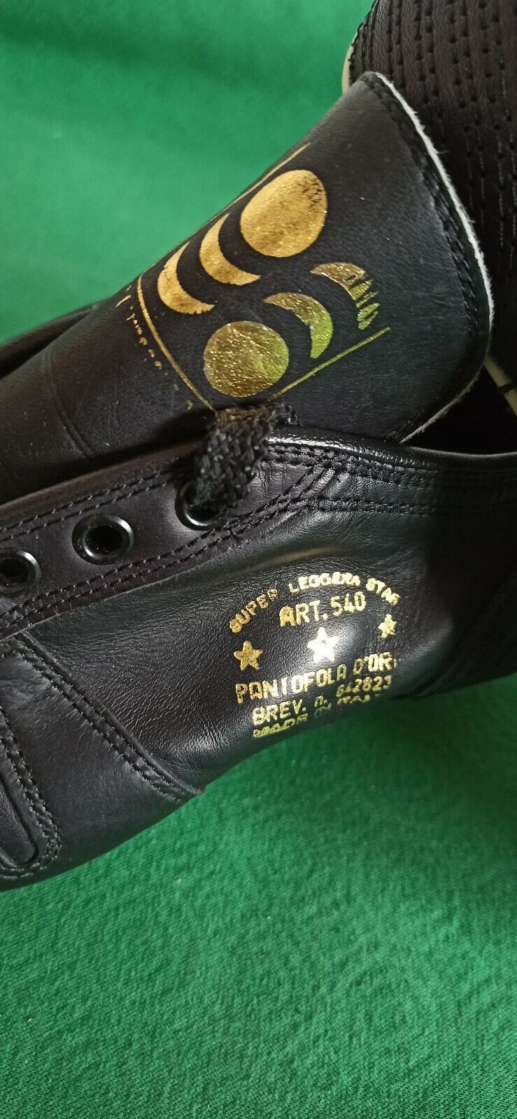 vintage pantofola d'oro Emidio Lazzarini Super Leggera STAR brev. ascolana