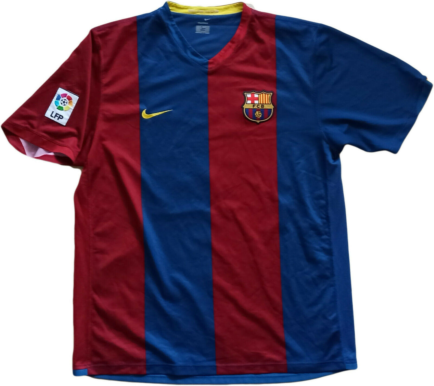 maglia calcio Ronaldinho Barcellona Nike Barca 2006 2007 XL unicef camiseta