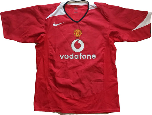 maglia manchester united Smith vintage Nike 2002 2003 Vodafone CR7 jersey XL