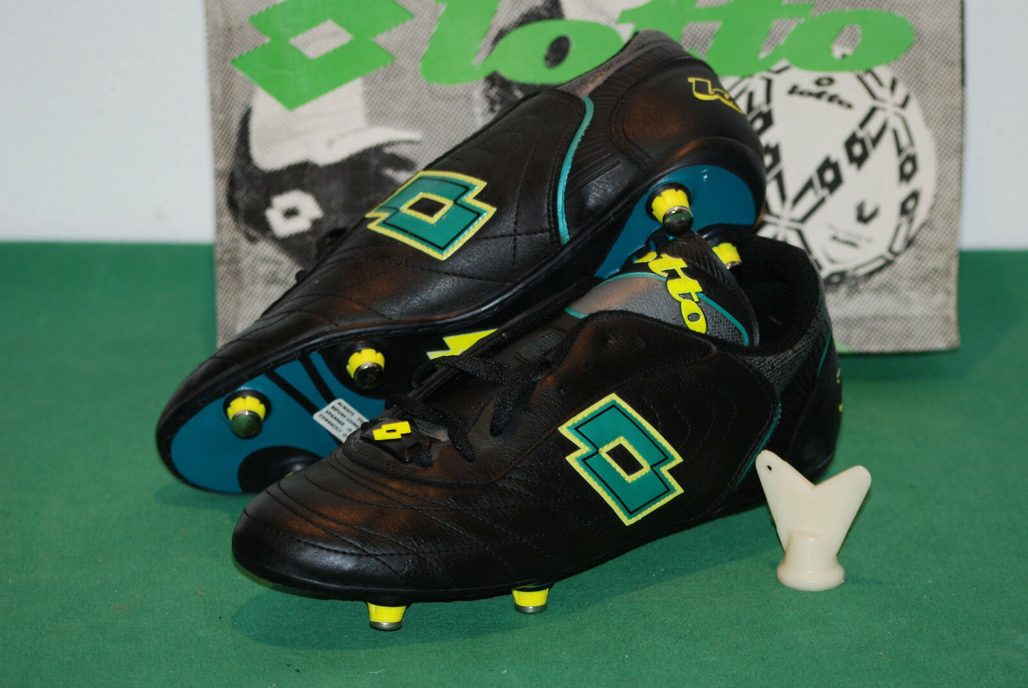 lotto vintage IN CAMPIONATO 1 gullit soccer boots milan italia 90 deadstock BNWT