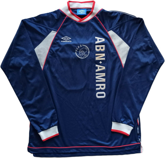 maglia calcio Ajax player issue Umbro Holland LAUDRUP ABN AMRO player shirt