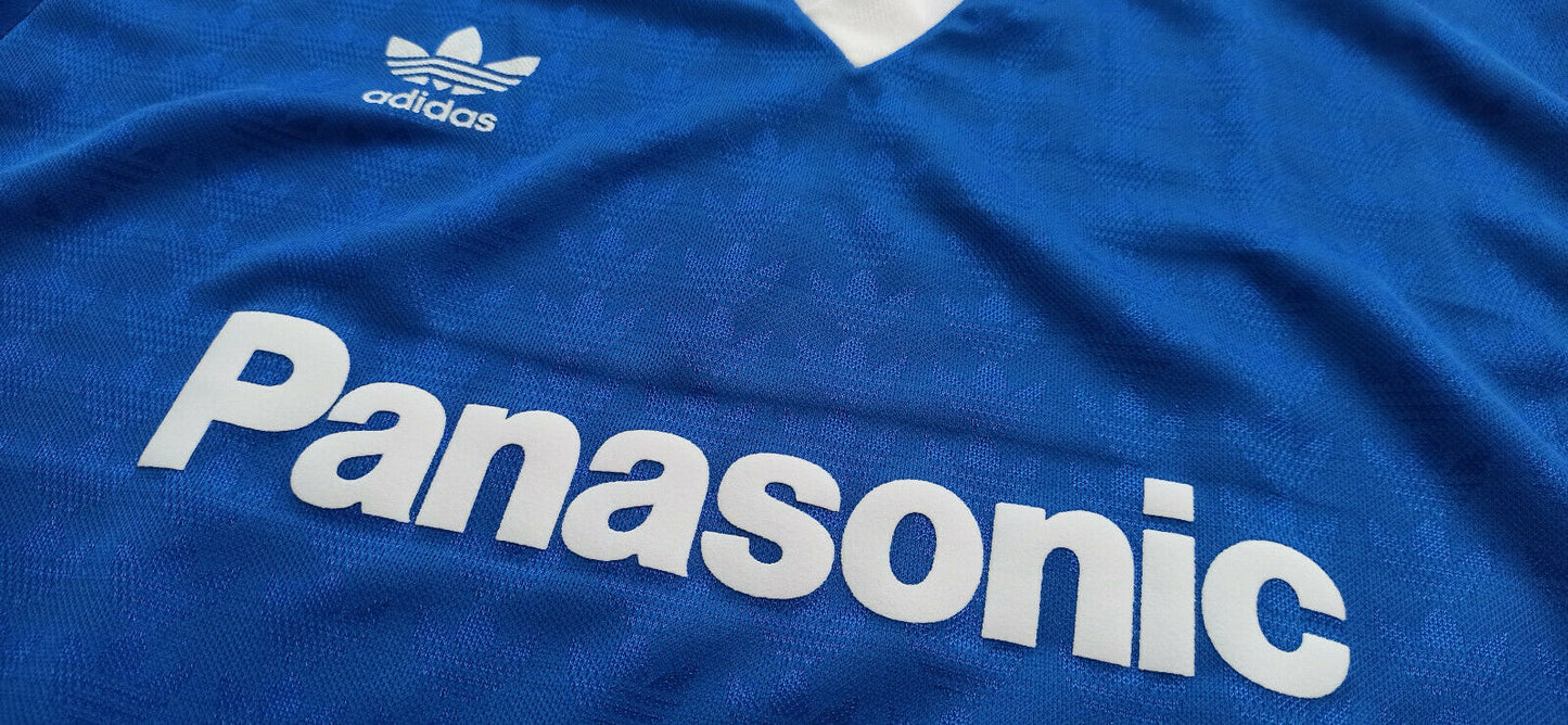 maillot Olympique Marseille adidas OM PANASONIC training shirt maglia XL