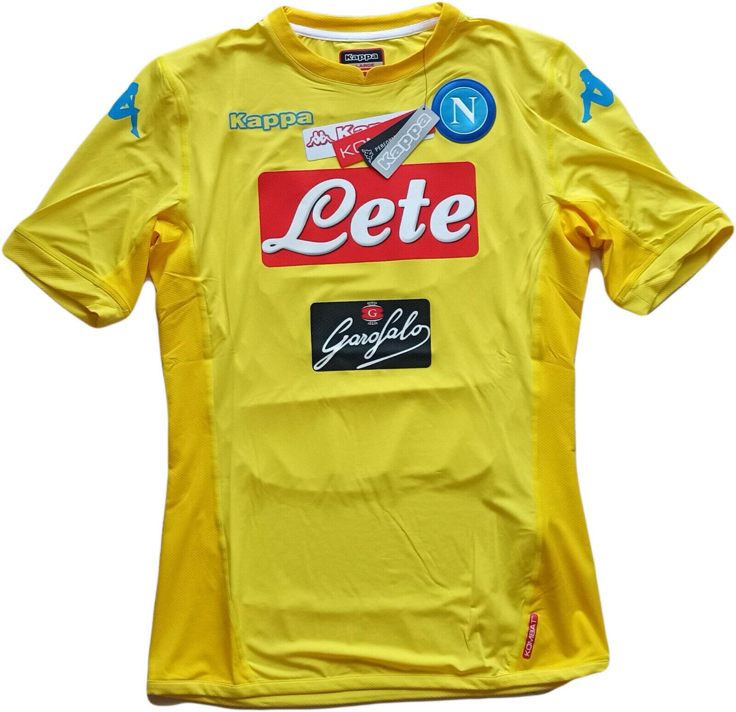 Maglia Calcio player issue Worn Shirt Napoli Jersey 2017-18 Koulibaly garofalo