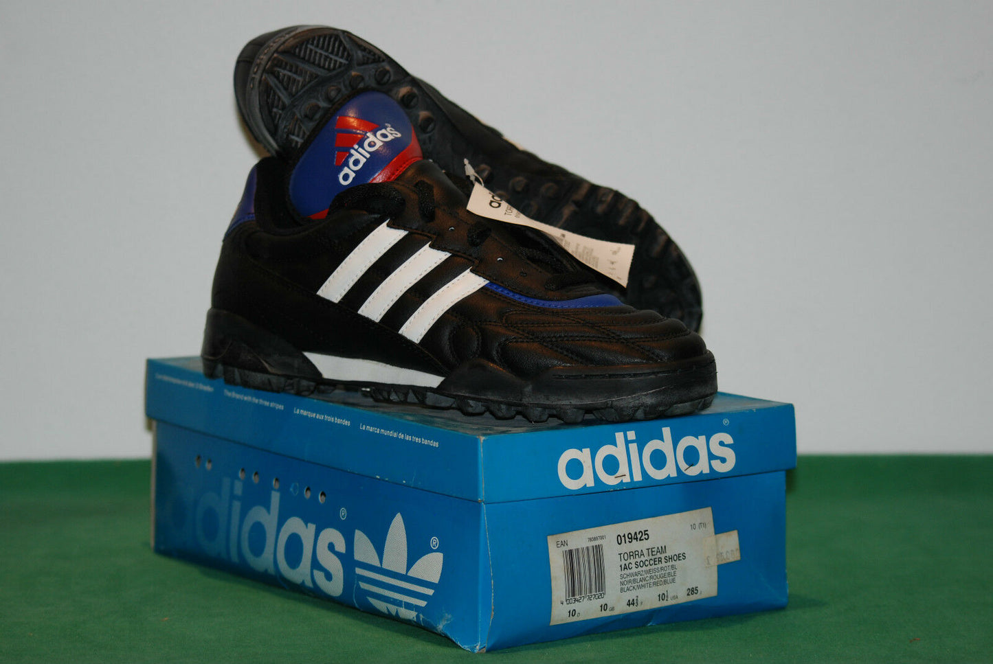 vintage adidas futsal indoor shoes TORRA TEAM 80 90 athen tobacco spezial