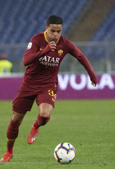 roma worn player issue Kluivert nike shorts 2018-2019 pantaloncini magazzino