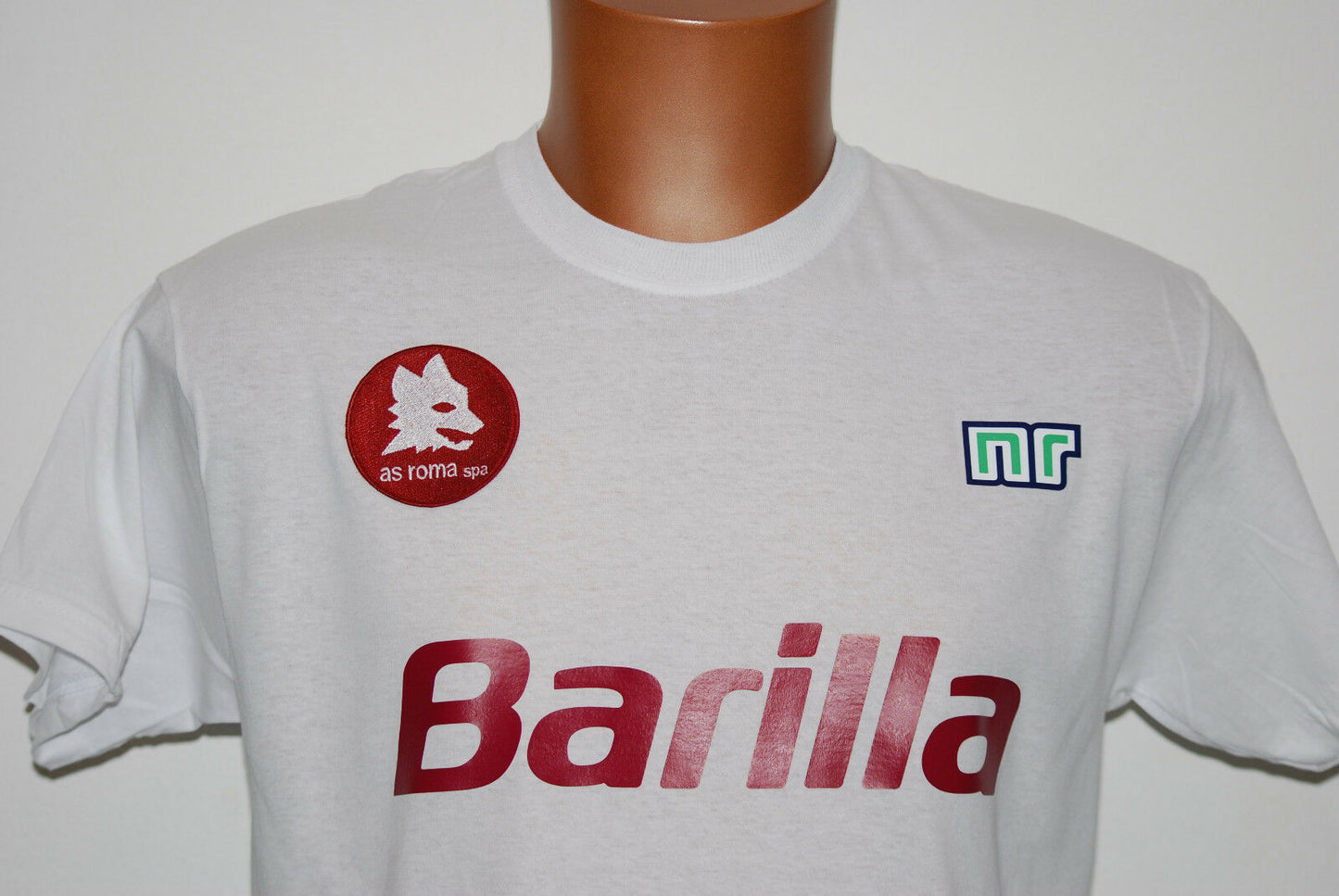 maglia roma vintage barilla anni 80 cotone ultras stadio 80s NOS 1988 1989