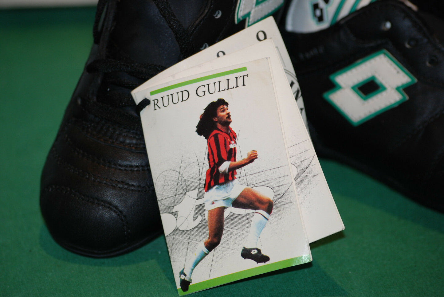 lotto vintage GULLIT GO SAN PAOLO soccer boots milan holland italia 90 deadstock