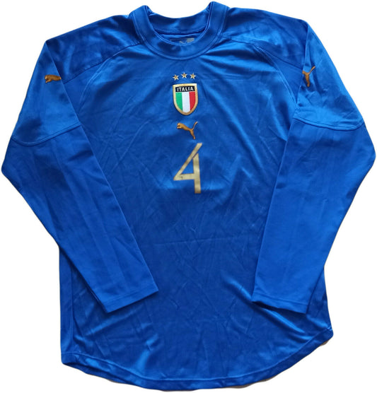 Match worn Italia Puma euro 2004 BOVO vintage calcio player issue Serie A