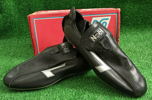 scarpe calcio vintage RAYMOND KOPA Real Madrid SUPER France NOEL rare boots 45