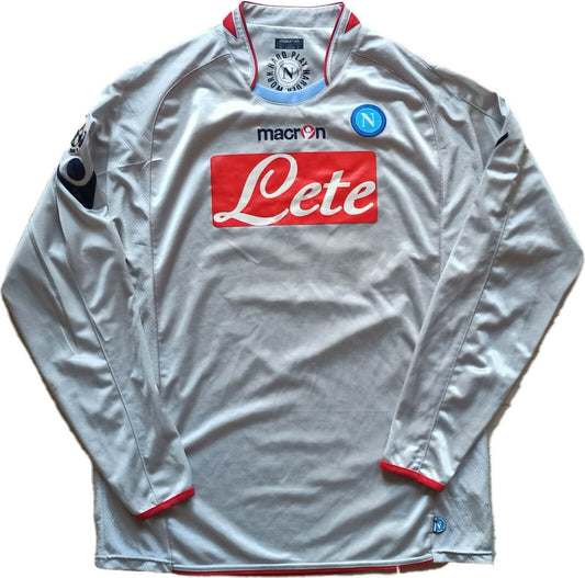 maglia Napoli match worn Hamsik 2009 2010 Home Jersey Diadora XL Lete