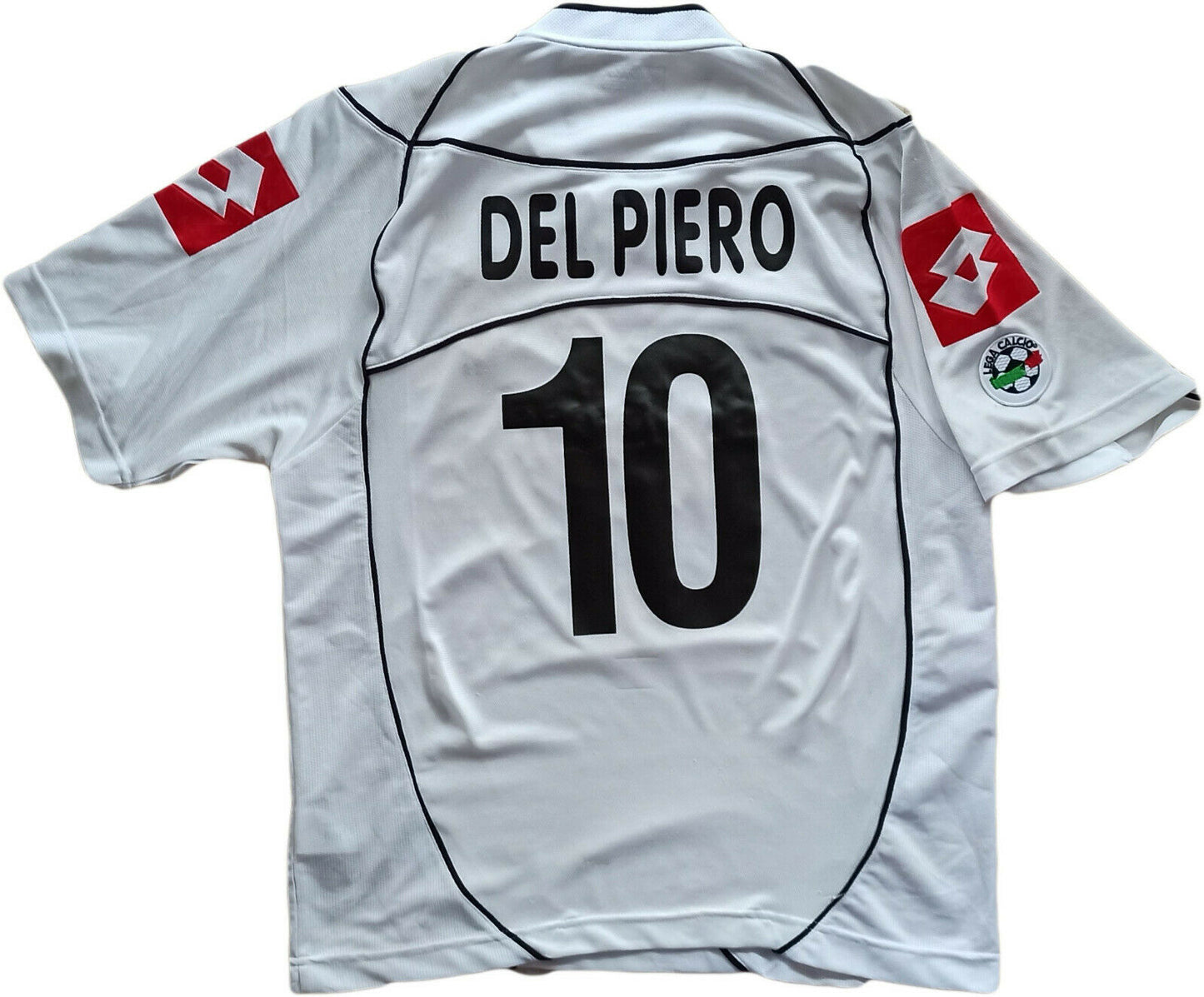 maglia calcio vintage juventus 2002 2003 DEL PIERO TAMOIL away player shirt