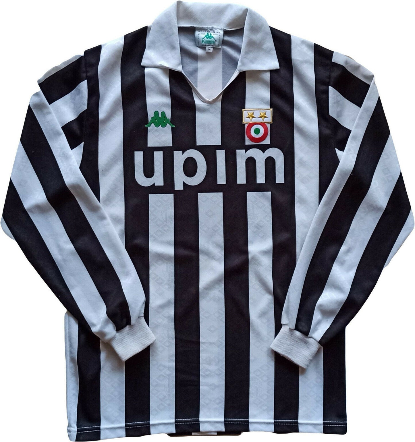 maglia juventus Baggio Roberto Home L 1990-91 calcio upim Kappa jersey worn