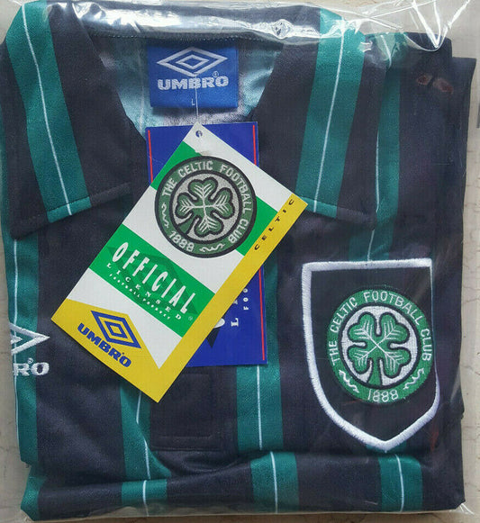 maglia Celtic football club vintage umbro 1992-93 home jersey retro scottish S