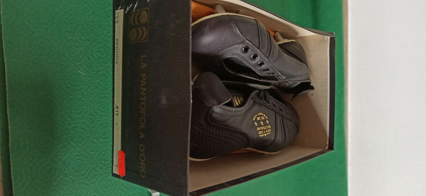 vintage pantofola d'oro Emidio Lazzarini Super Leggera STAR brev. ascolana