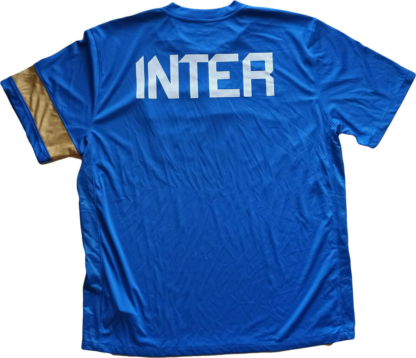 Maglia match worn Inter allenamento LUCIO pre match Pirelli Triplete 2010/11