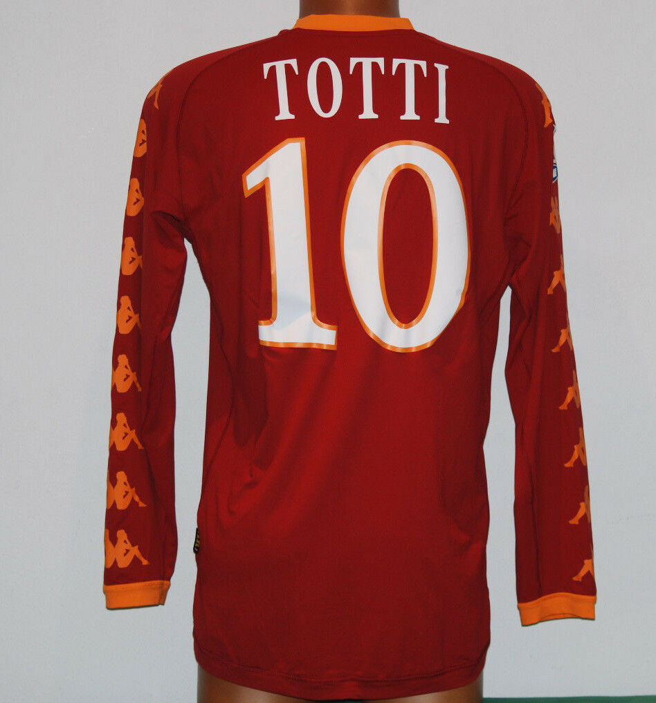 maglia roma totti calcio issued worn made in TUNISIA 150 anni 2010 XXL