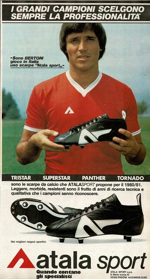 scarpe calcio vintage atala shoes boots TRISTAR juventus milan TRE STELLE botas