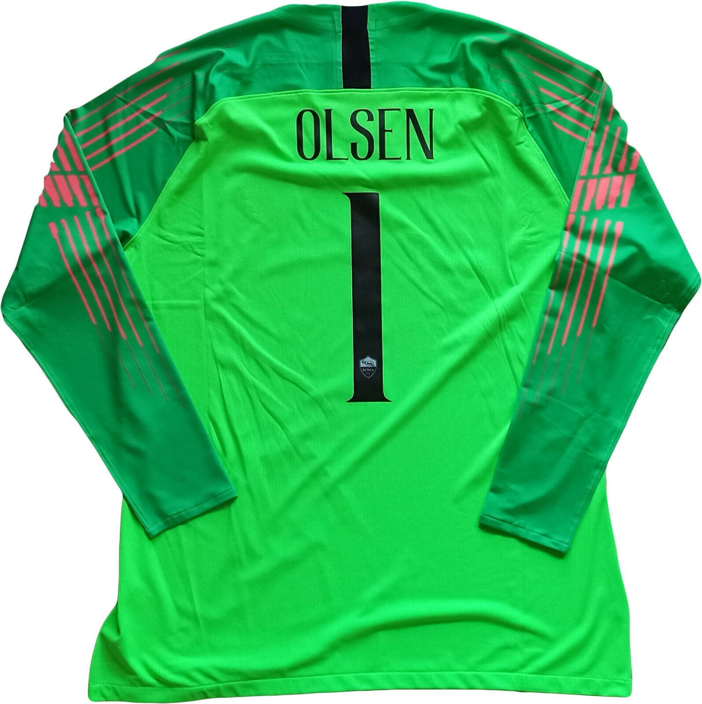 maglia calcio roma portiere Olsen Nike vapor Qatar airways goalkeeper xxl