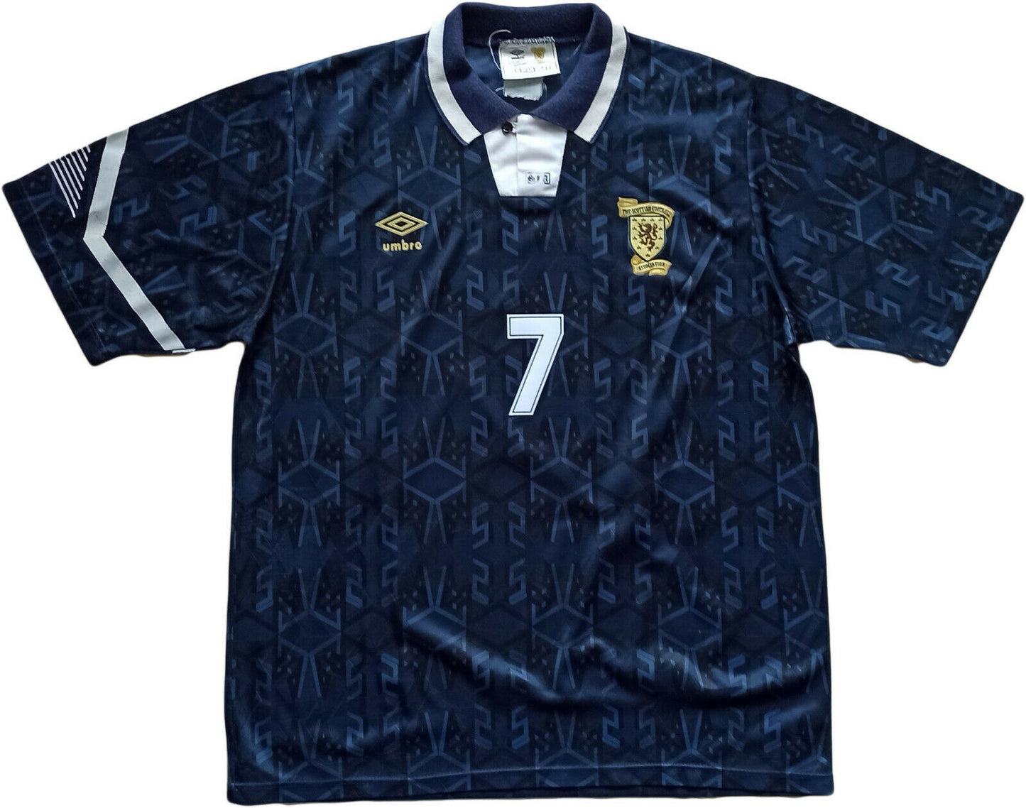 maglia calcio vintage DURIE scozia umbro 1992 scotland jersey retro scottish