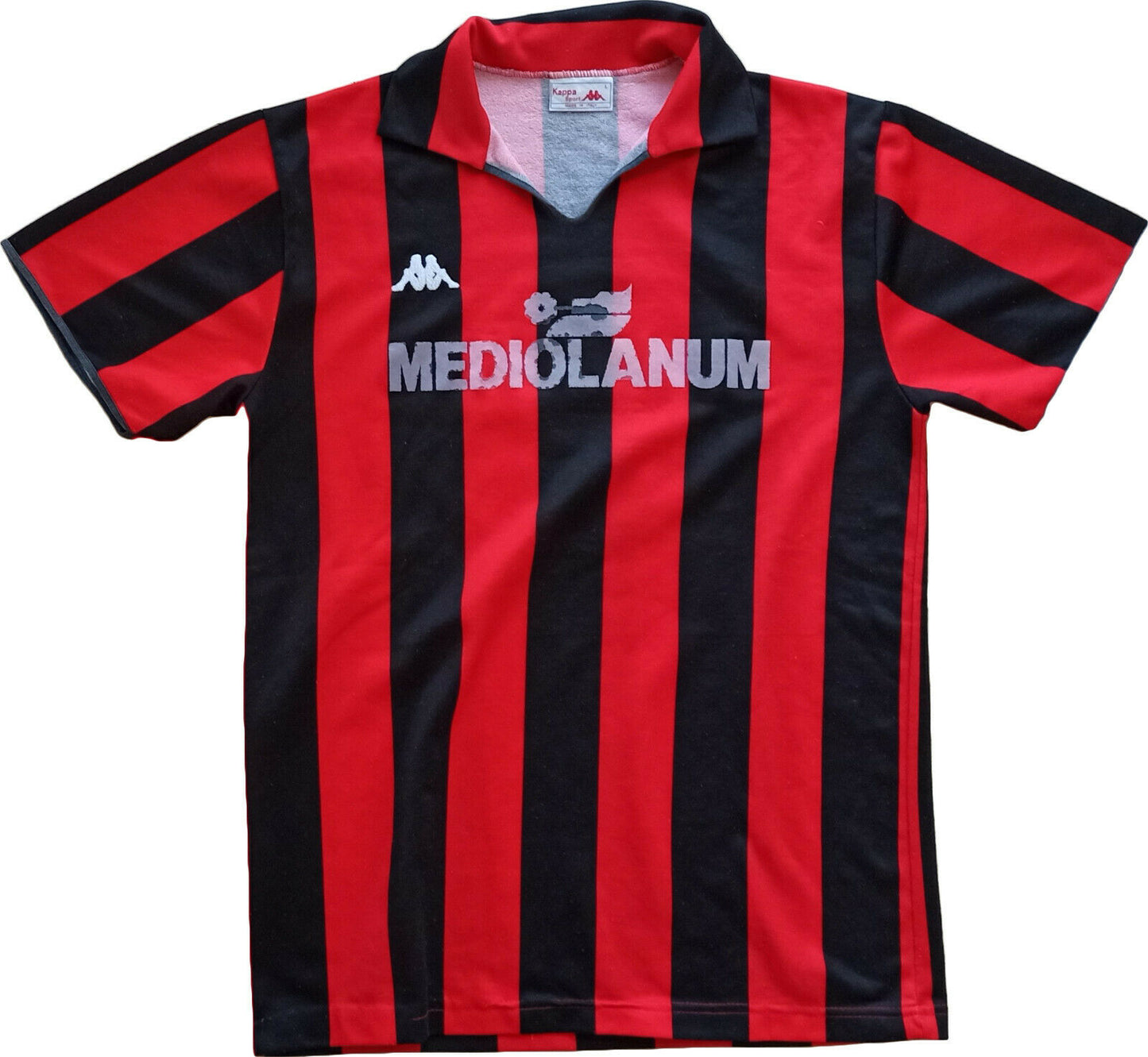 Maglia Milan kappa vintage Galli Baresi Maldini 1987-89 Shirt Jersey mediolanum