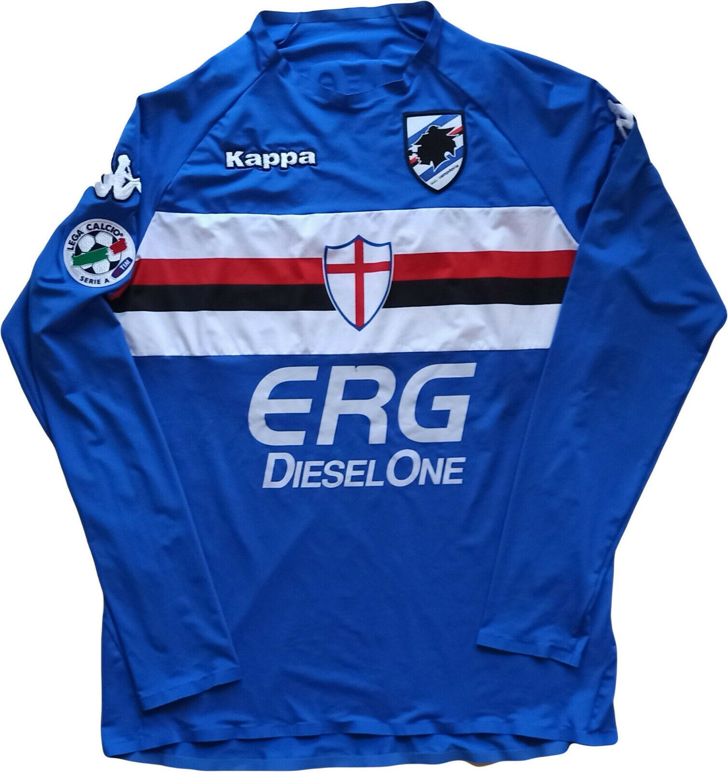 maglia match worn Sampdoria calcio vintage FLACHI 2006 2007 jersey vintage