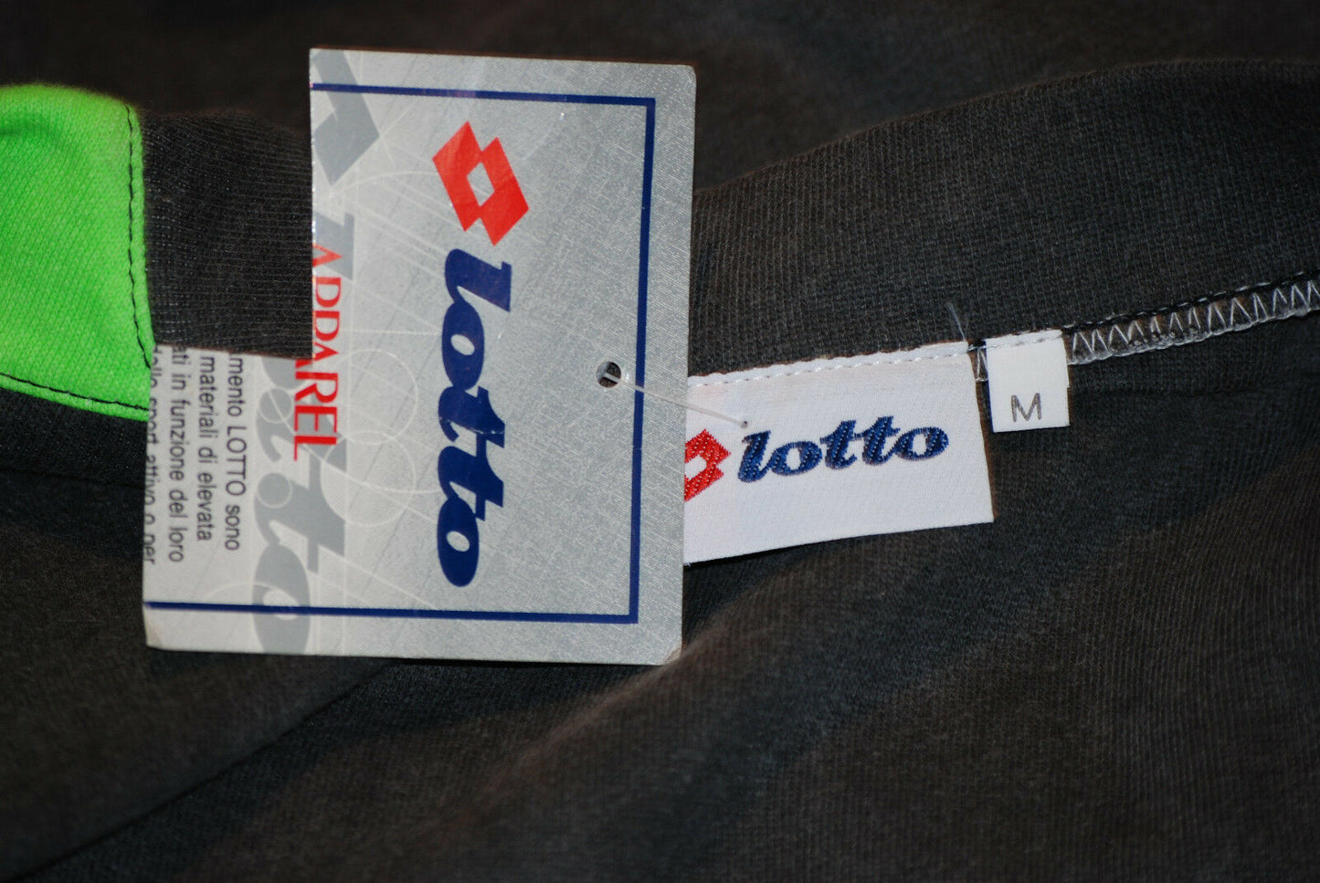 lotto vintage pullover track hoodie baseball team retro clothes BNWT paninaro 80