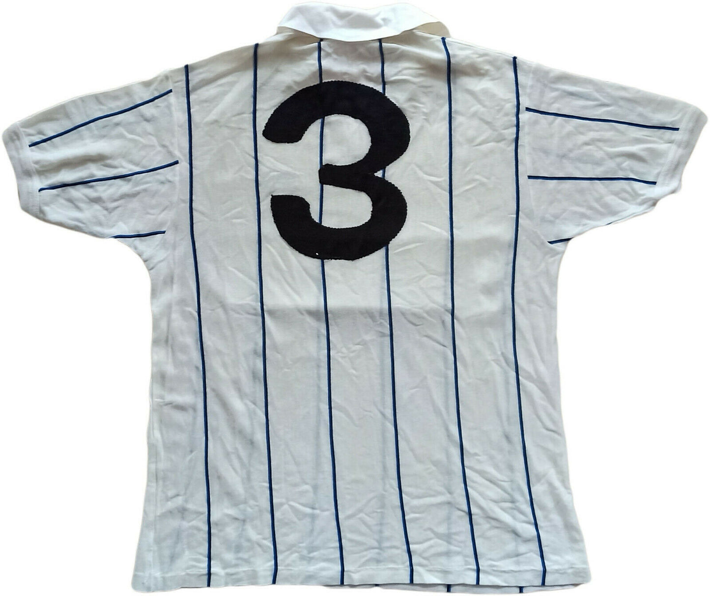 maglia calcio vintage Ennerre Pisa Calcio Ebano lanetta 1984-1985 tg52 shirt