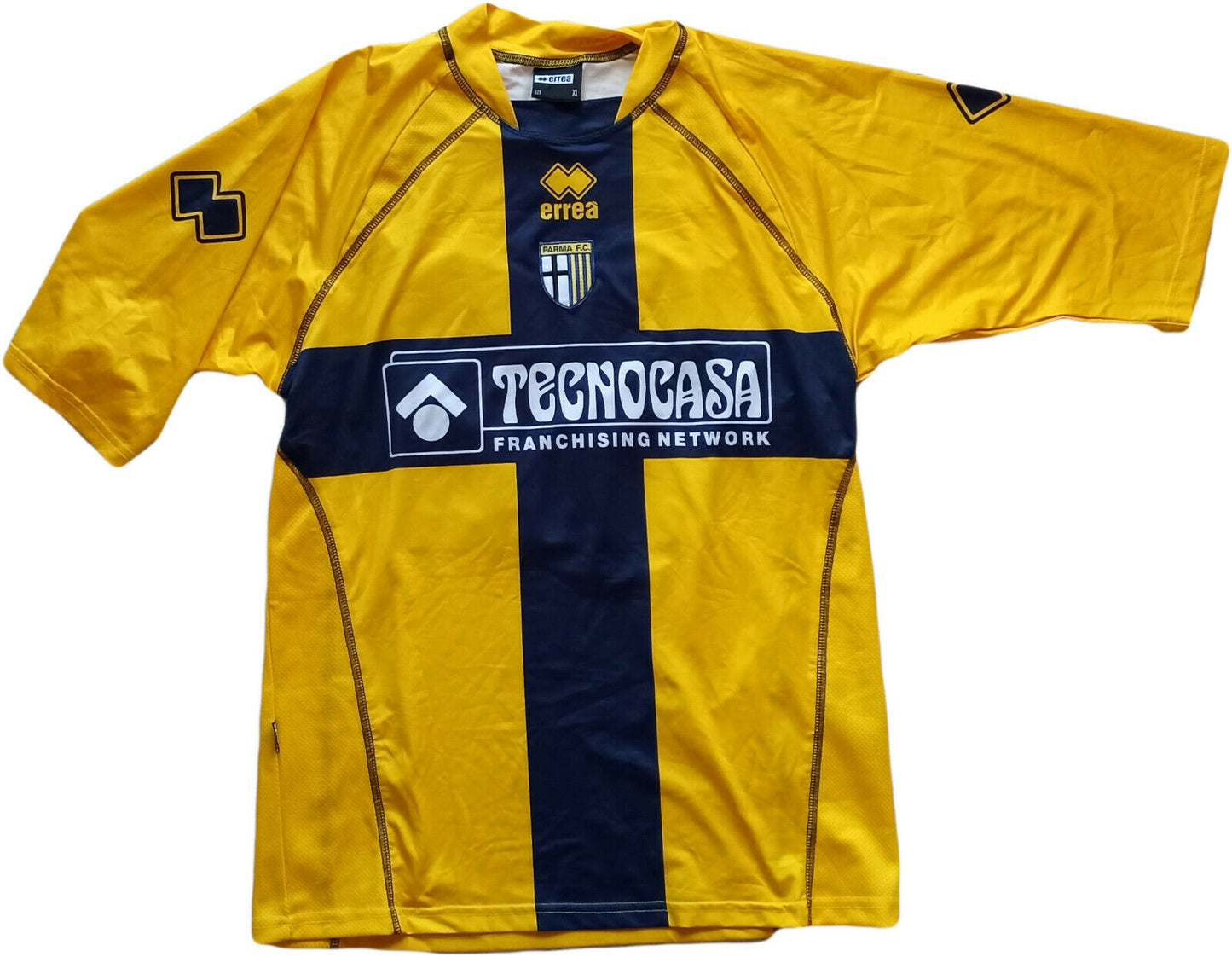 maglia Parma Match Worn Marchionni indossata Friendly Errea Shirt Jersey 2005-06