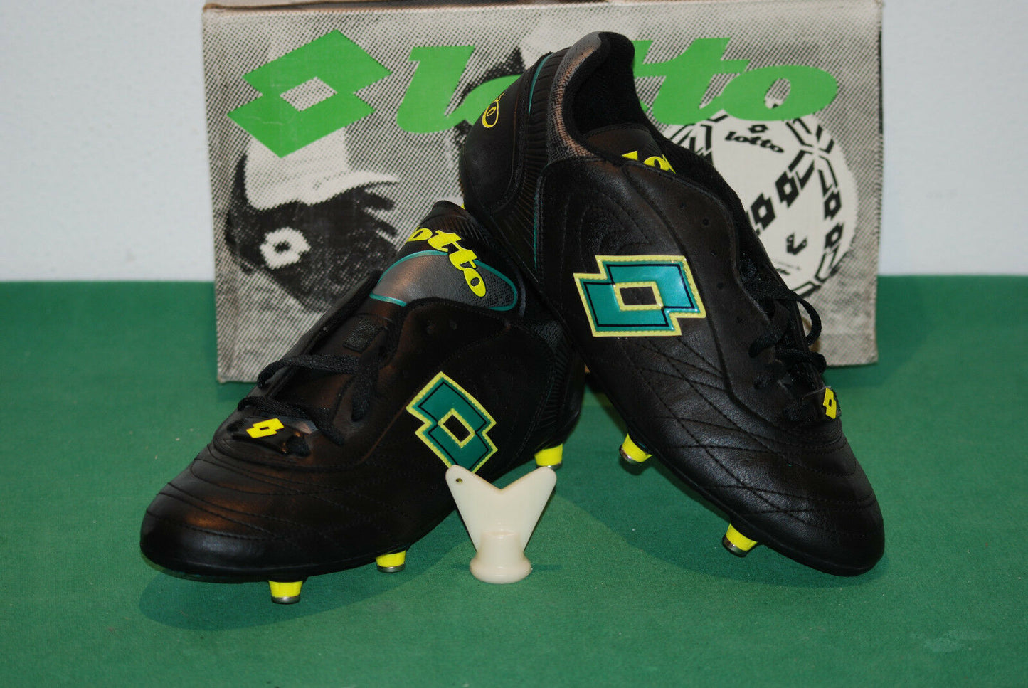 lotto vintage IN CAMPIONATO 1 gullit soccer boots milan italia 90 deadstock BNWT