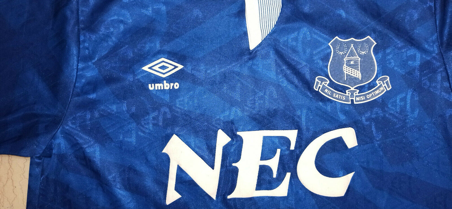 maglia vintage Everton Umbro Dave Watson champions 1992-93 shirt jersey