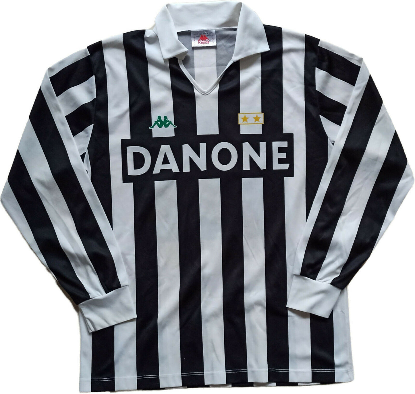 maglia juventus RAVANELLI Home L 1992-93 calcio Danone Kappa jersey vintage